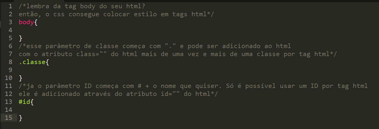 Incorporando CSS no HTML